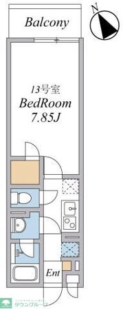 ウィンドテラス大久保IIIの物件間取画像